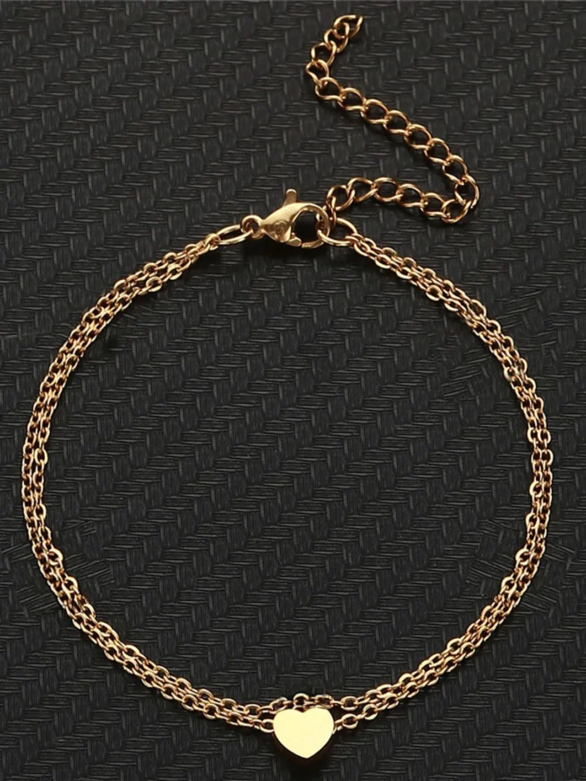 Stainless Steel Link Chain Anklet