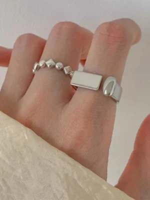 925 Sterling Silver Various Designs Rings